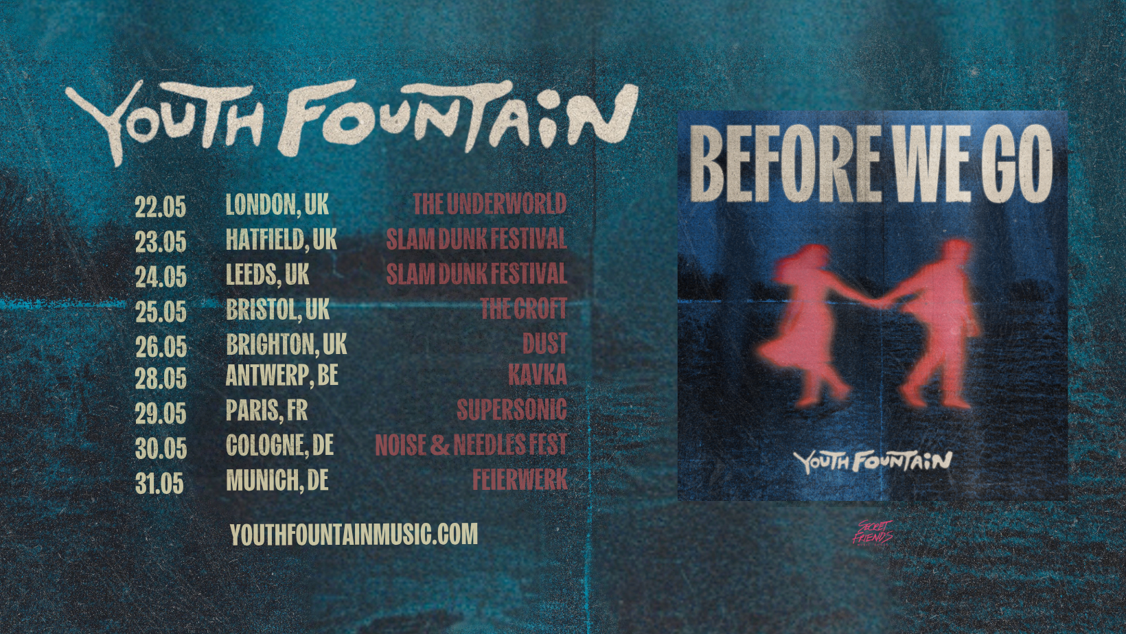 Youth Fountain — Before We Go Tour